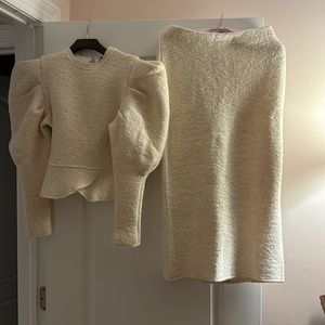 En Saison Tweed Skirt Set